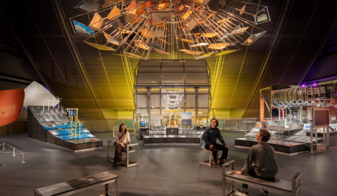 Students at Science Museum